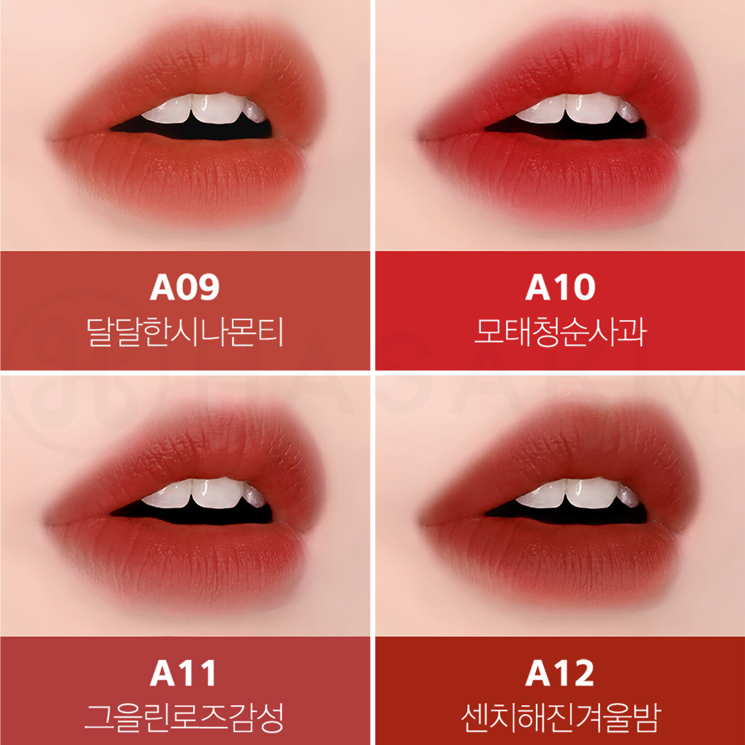 Swatch màu son Black Rouge Ver 2 Mood Filter