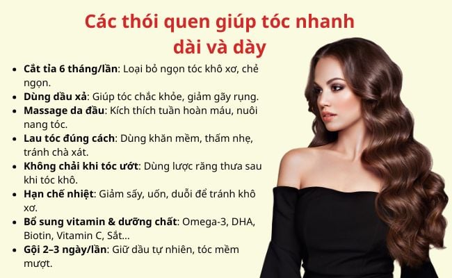 lịch chăm sóc tóc hằng tuần